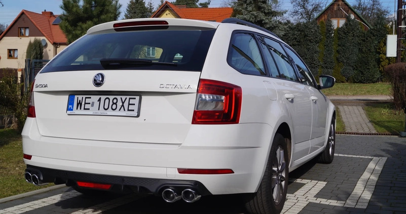 Skoda Octavia cena 44500 przebieg: 172880, rok produkcji 2019 z Sosnowiec małe 781